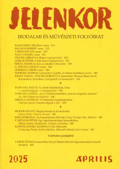 Jelenkor - Irodalmi s mvszeti folyirat - 2025. prilis