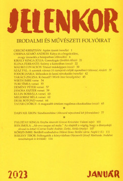 goston Zoltn   (Szerk.) - Jelenkor - Irodalmi s mvszeti folyirat - 2023. janur